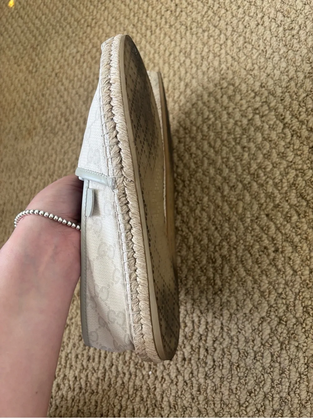 Beige Gucci Espadrilles